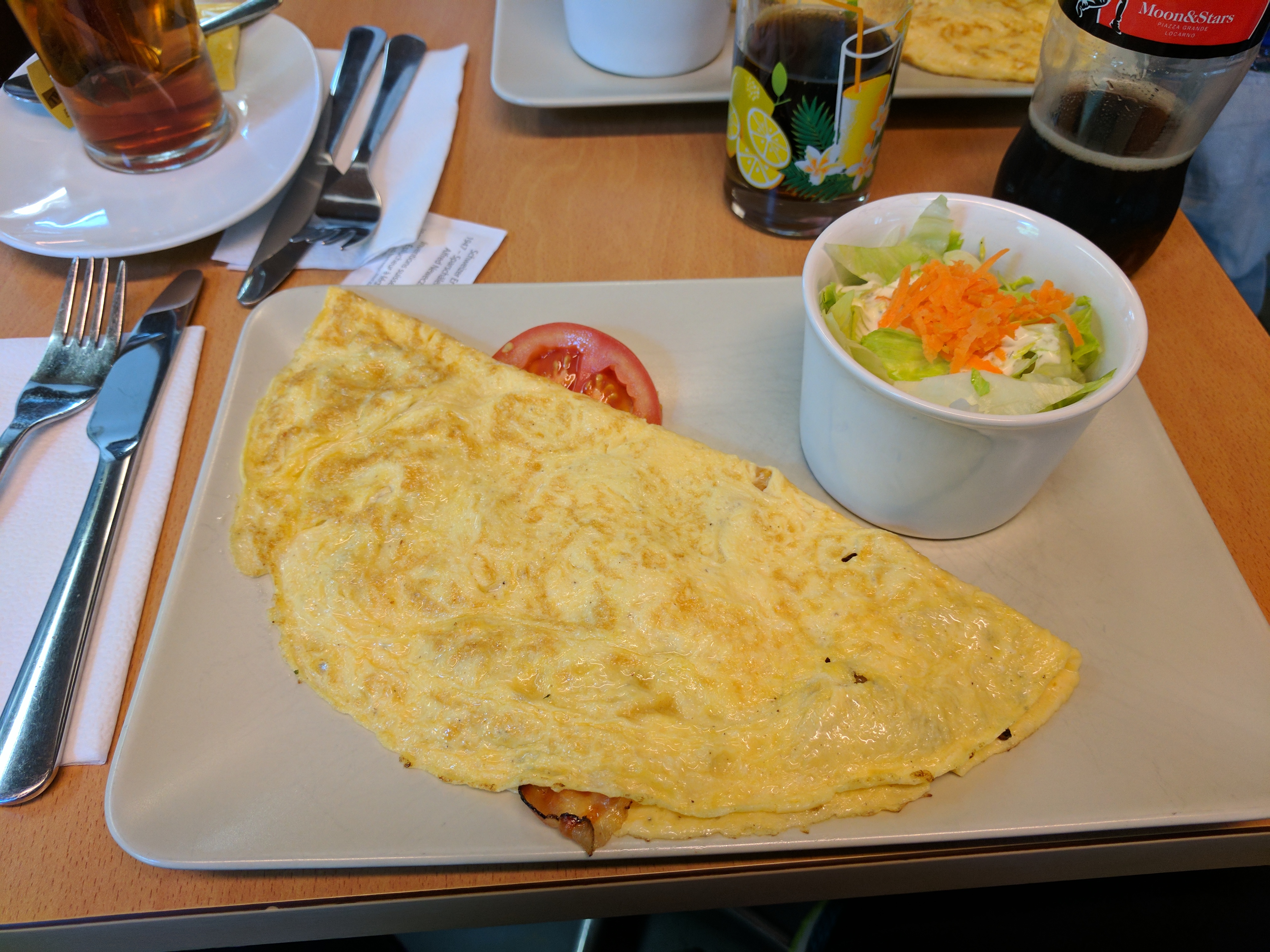 Lunch in Lausanne